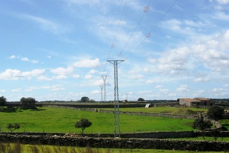 Iberdrola- Nueva línea aérea Monroy Torrejón el Rubio