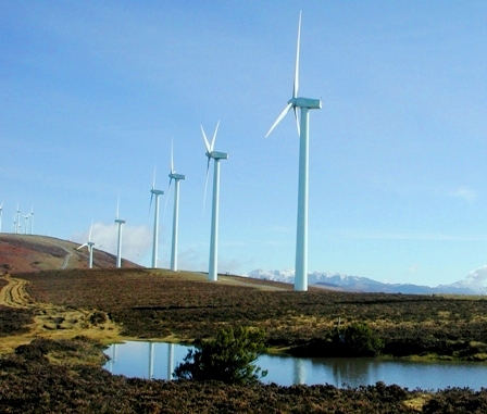 Parque eolico Elgea Alava