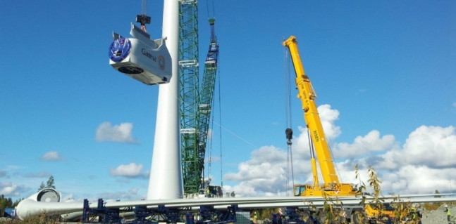 GES participa con Gamesa en la instalación de grandes parques eólicos