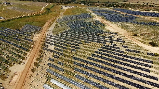 Iberdrola _ Evolución construcción proyecto fotovoltaico Nuñez de Balboa _ Extremadura